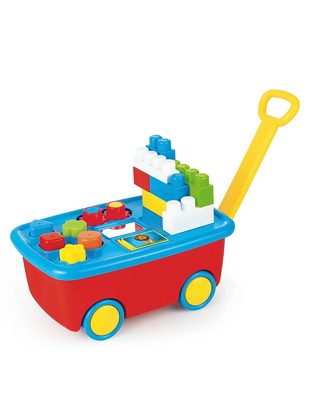 Oyuncak Eğitici İlk Çek Çek Aracım - Yeşil-1