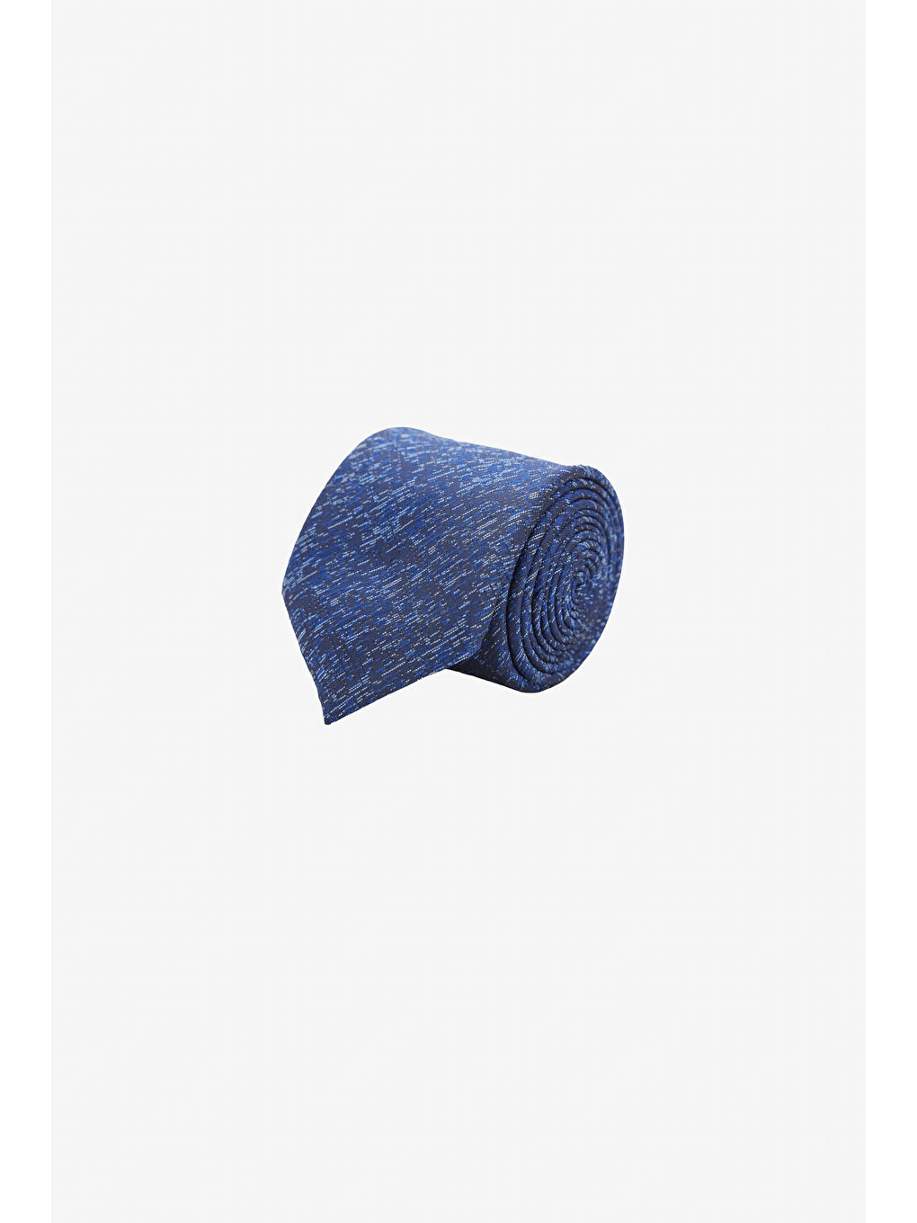 Erkek Lacivert-Mavi Desenli Kravat