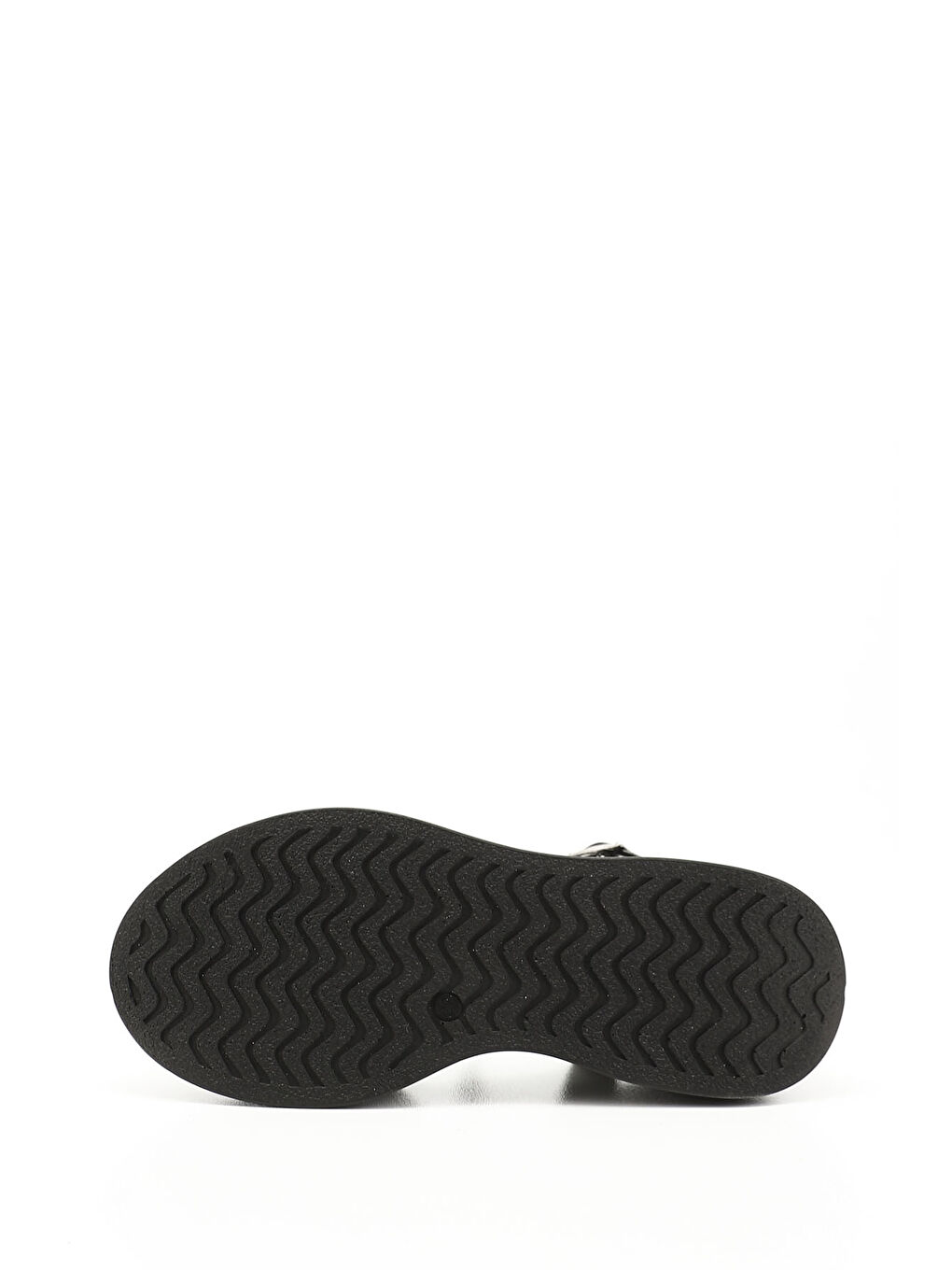 Mor Kadın ZÜMRÜT-SİYAH Bilekten Bağlı Dolgu Topuklu Sandalet-3