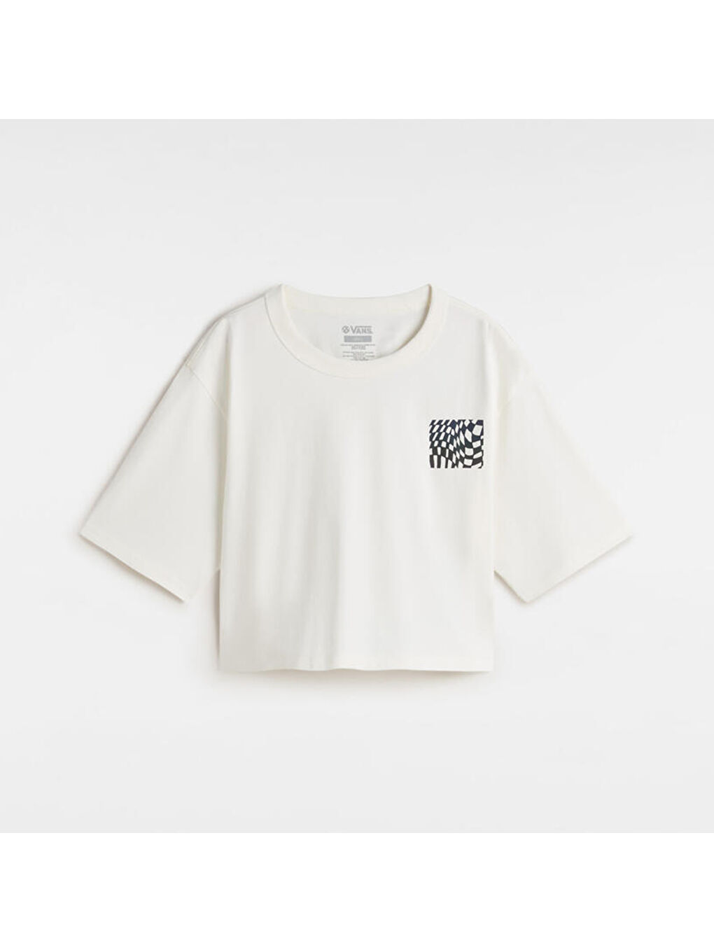 Mte Wildthorn Reflective Boxy Short Kadın Ekru Tişört