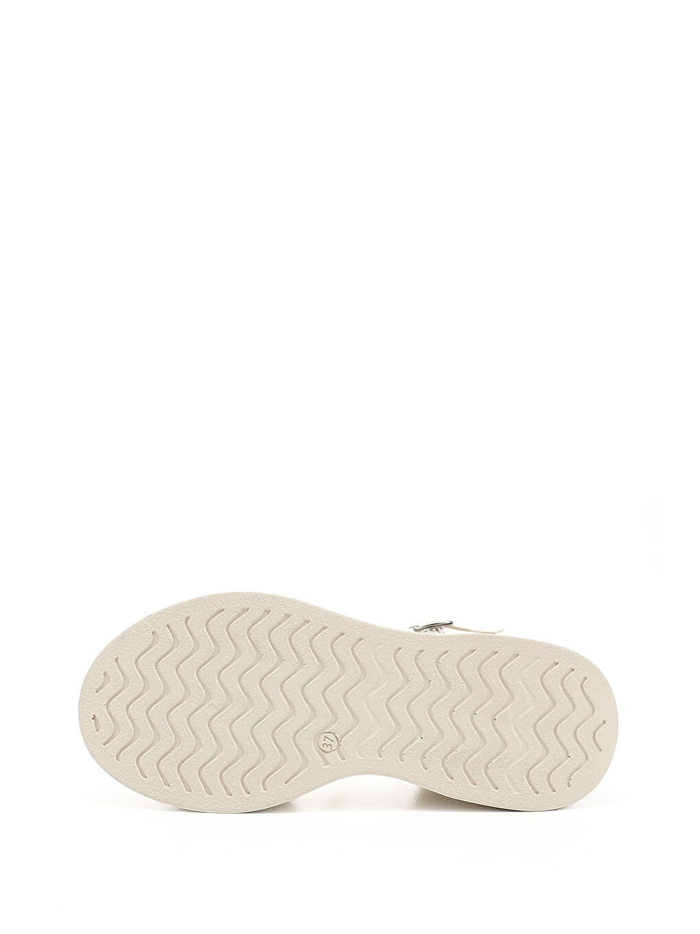 Bej Kadın BEJ-CAMEL Bilekten Bağlı Dolgu Topuklu Sandalet-3