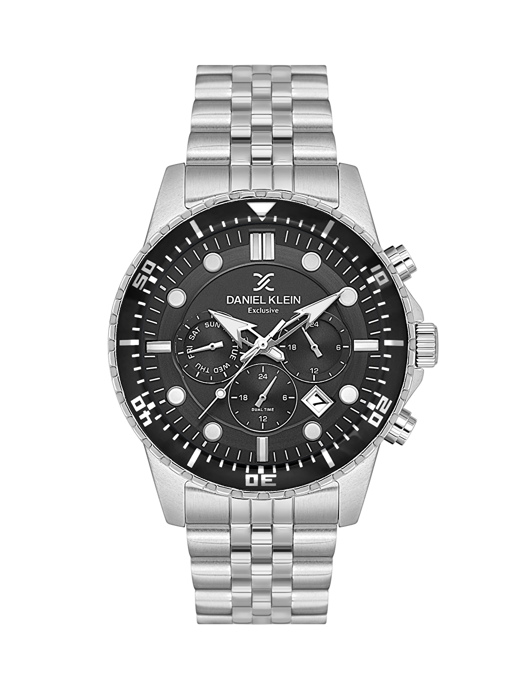 Siyah Orijinal 3 Atm Su Geçirmez 2 Yıl Garantili DK.1.14233-1 Exclusive Erkek Kol Saati