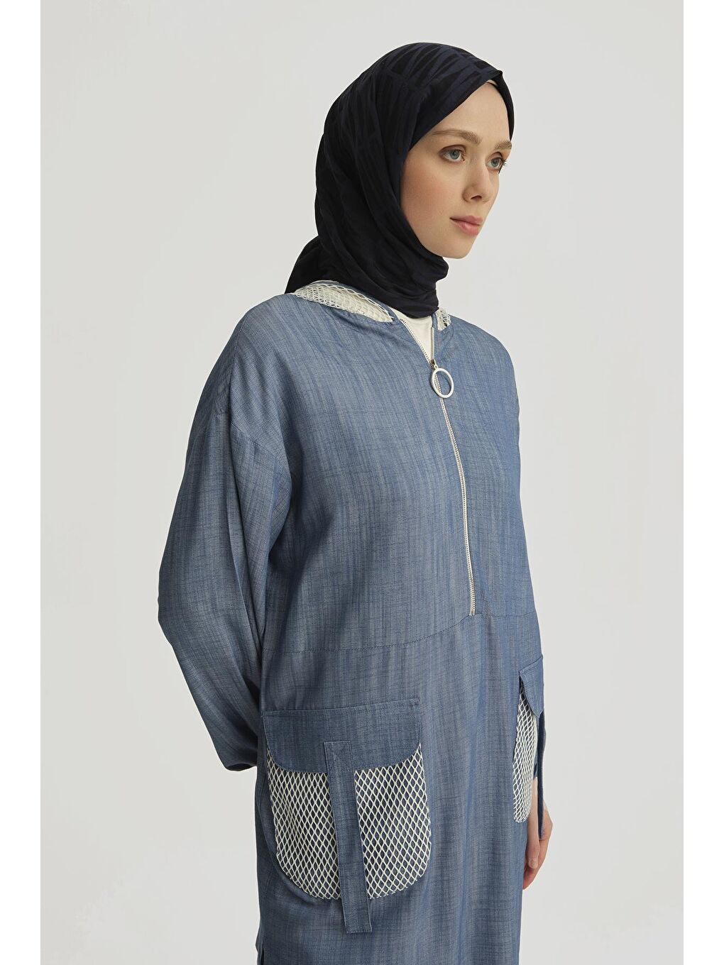 Mavi Trend Tunik 24Yt473 İndigo