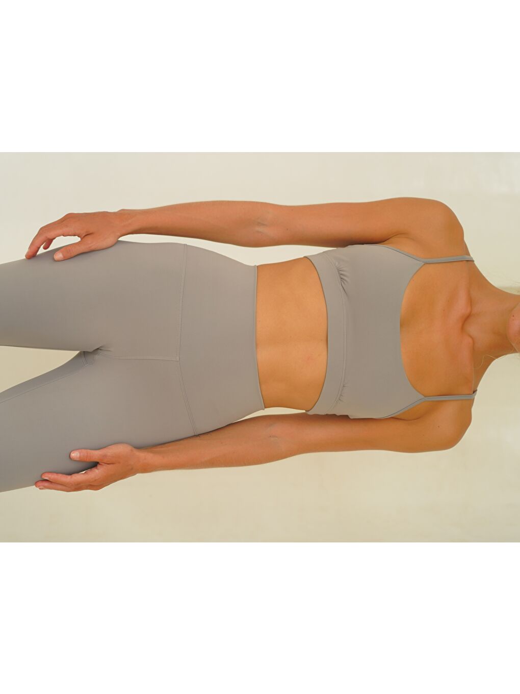 Fold Kaplı Spor Gri Crop-3