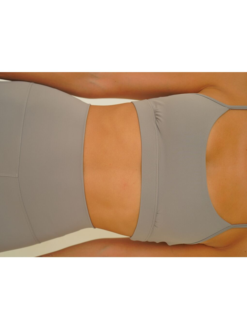 Fold Kaplı Spor Gri Crop-5