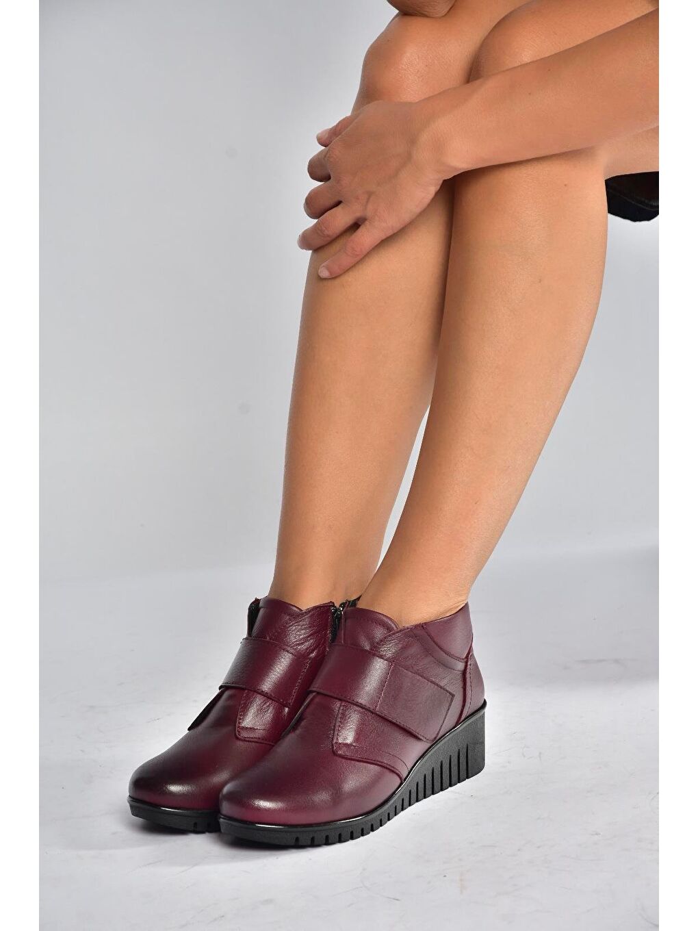 Bordo Kadın Bot V324501903-2