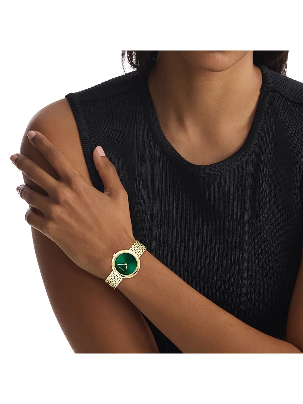 Sarı CK25100066 Kadın Kol Saati-3