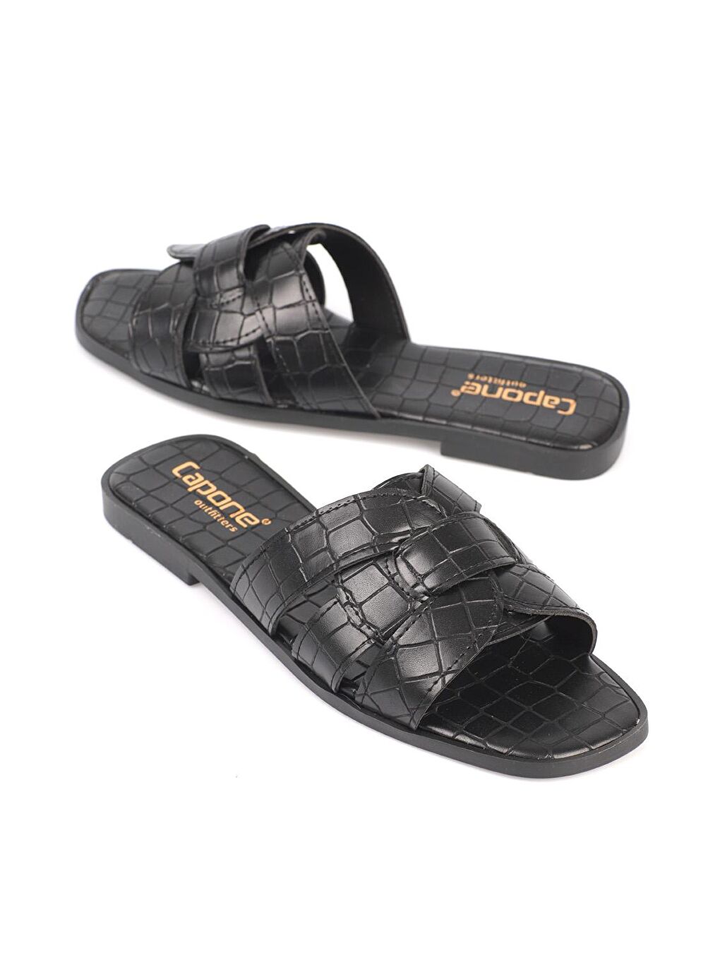 Siyah Lauren Kadın Terlik-1