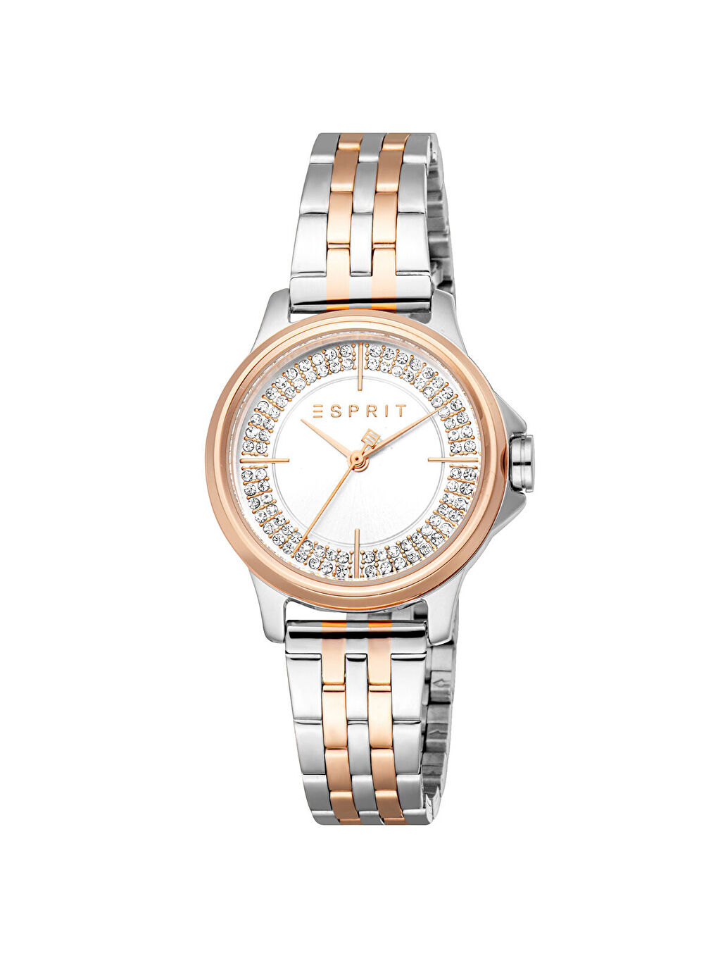 Gri ES1L432M0085 Kadın Kol Saati ve Bileklik Seti-1