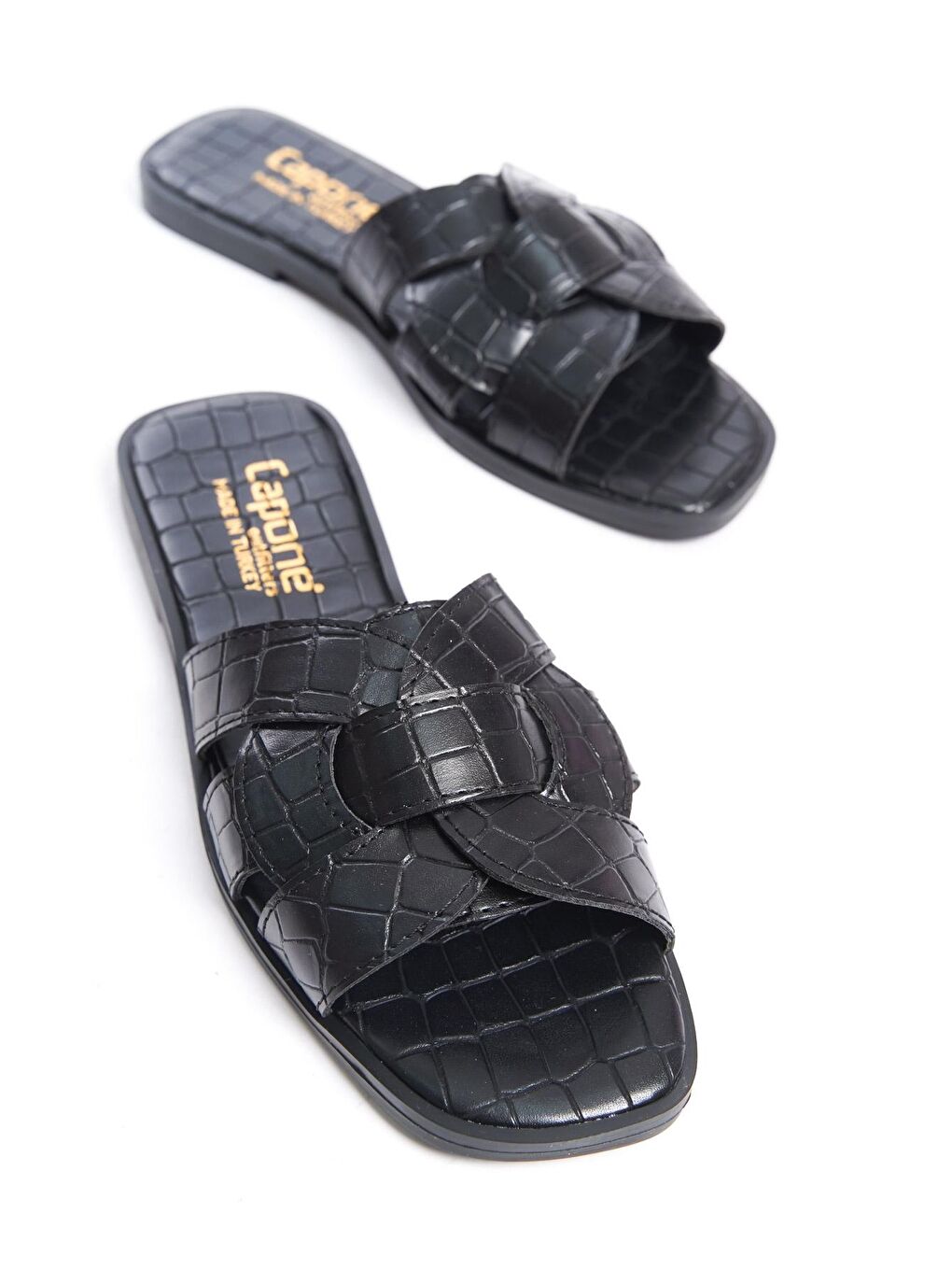 Siyah Lauren Kadın Terlik-4