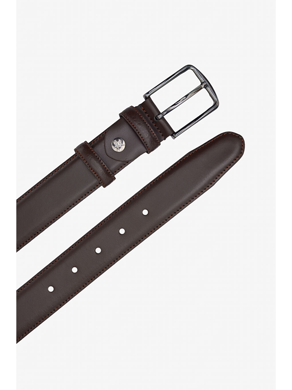 Erkek Kahverengi %100 Deri Kemer-1