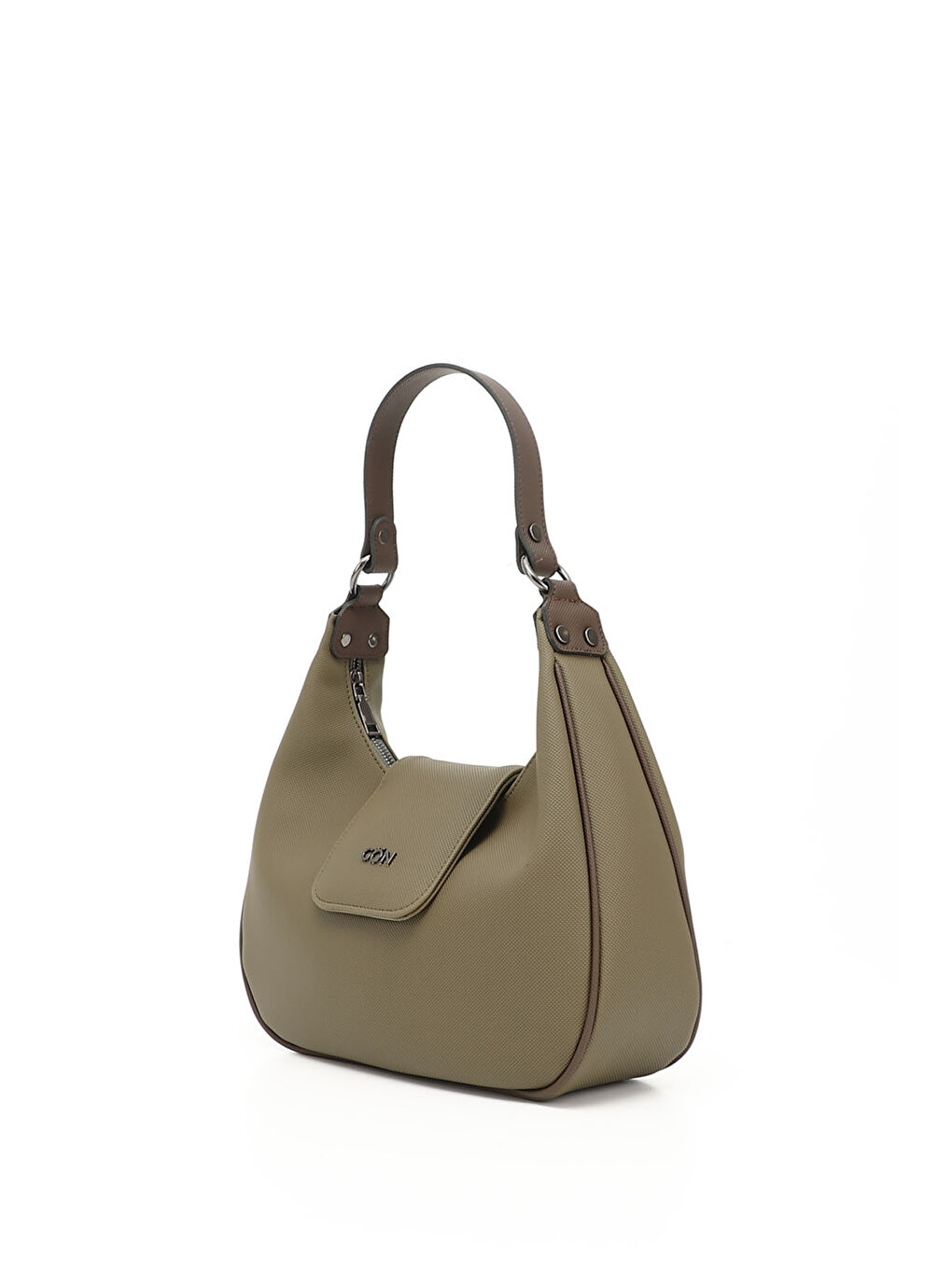 Haki Kadın HAKİ-YEŞİL Uzun Askılı Omuz Çantası-2