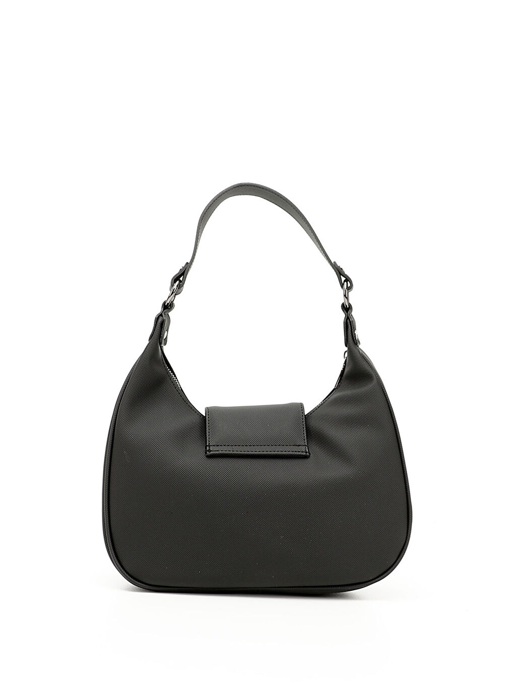 Siyah Kadın KOYU SİYAH Uzun Askılı Omuz Çantası-3