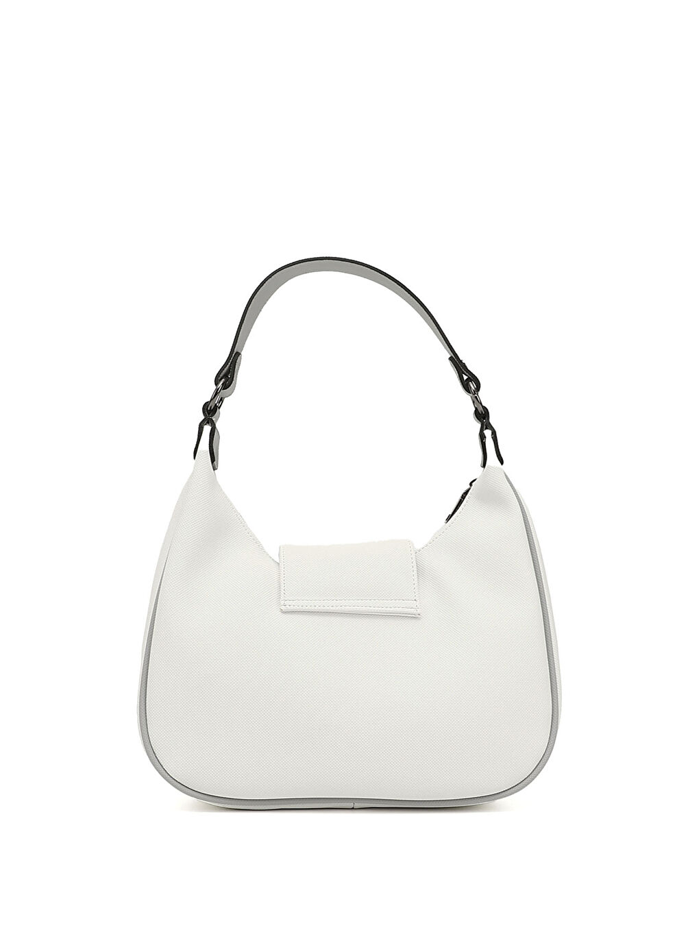 Beyaz Kadın BEYAZ Uzun Askılı Omuz Çantası-3