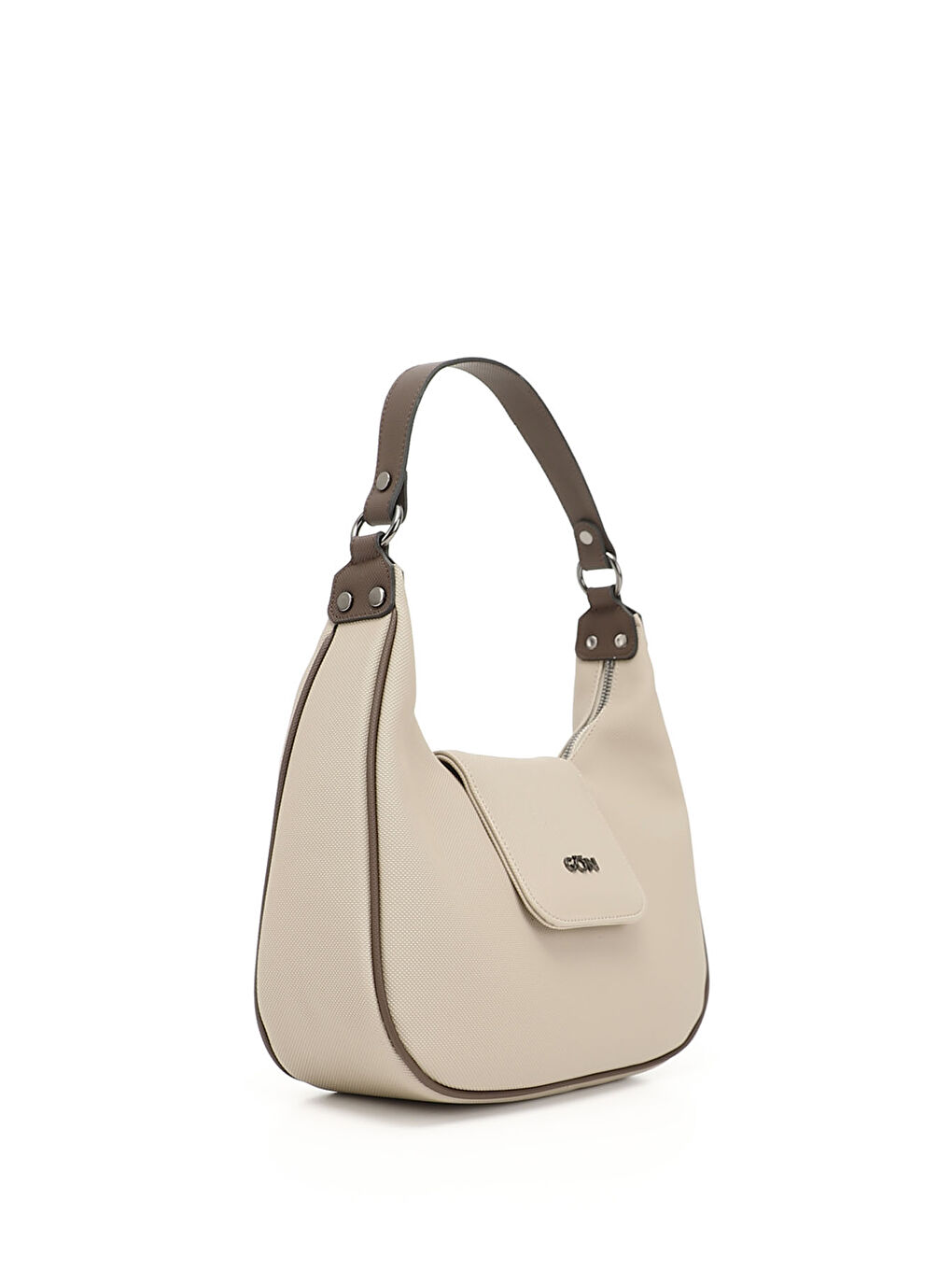 Bej Kadın BEJ-CAMEL Uzun Askılı Omuz Çantası-1