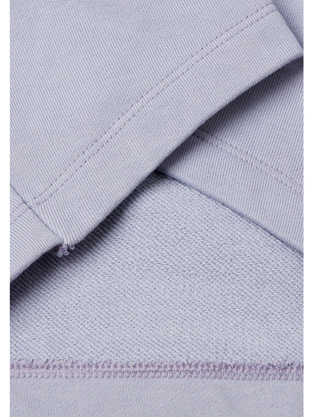 Kız Çocuk Lila Arkası Logo Etiketli Kapüşonlu Relax Fit Sweatshirt-2