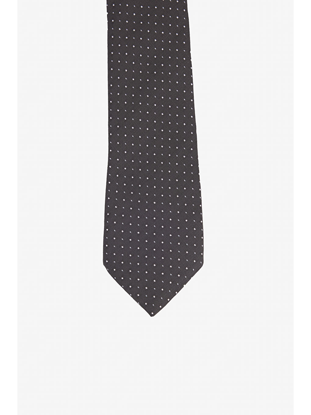 Erkek Siyah-Beyaz Desenli Kravat-1