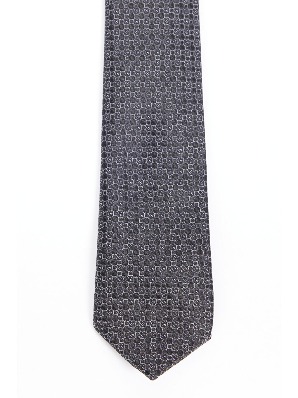 Erkek Siyah Desenli Kravat-1