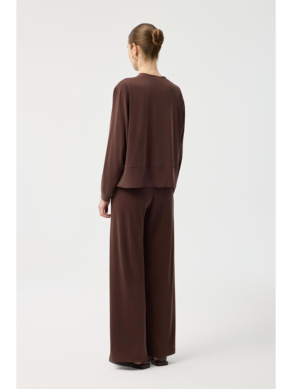 Modal Cupra Pantolon Kahverengi-2