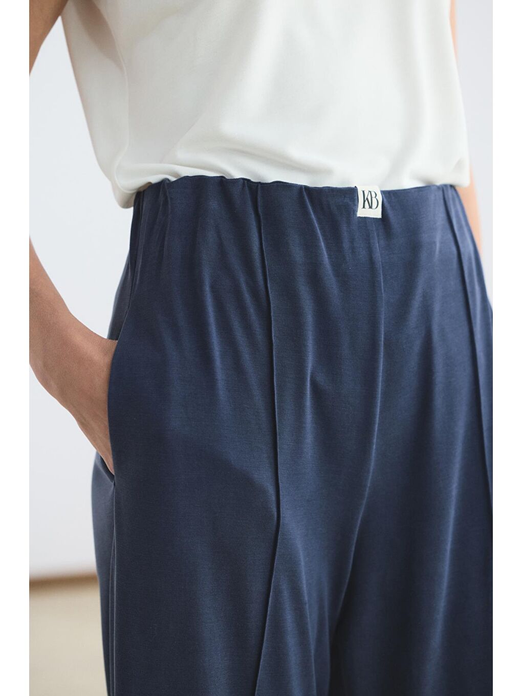 Modal Cupra Pantolon Lacivert-1