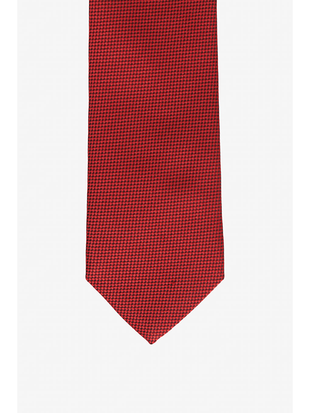 Erkek Kırmızı Desenli Kravat-1