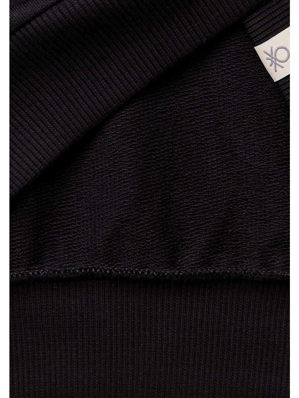 Erkek Çocuk Siyah Marvel Kahraman Baskılı Etiket Logolu Kapüşonlu Sweatshirt-2