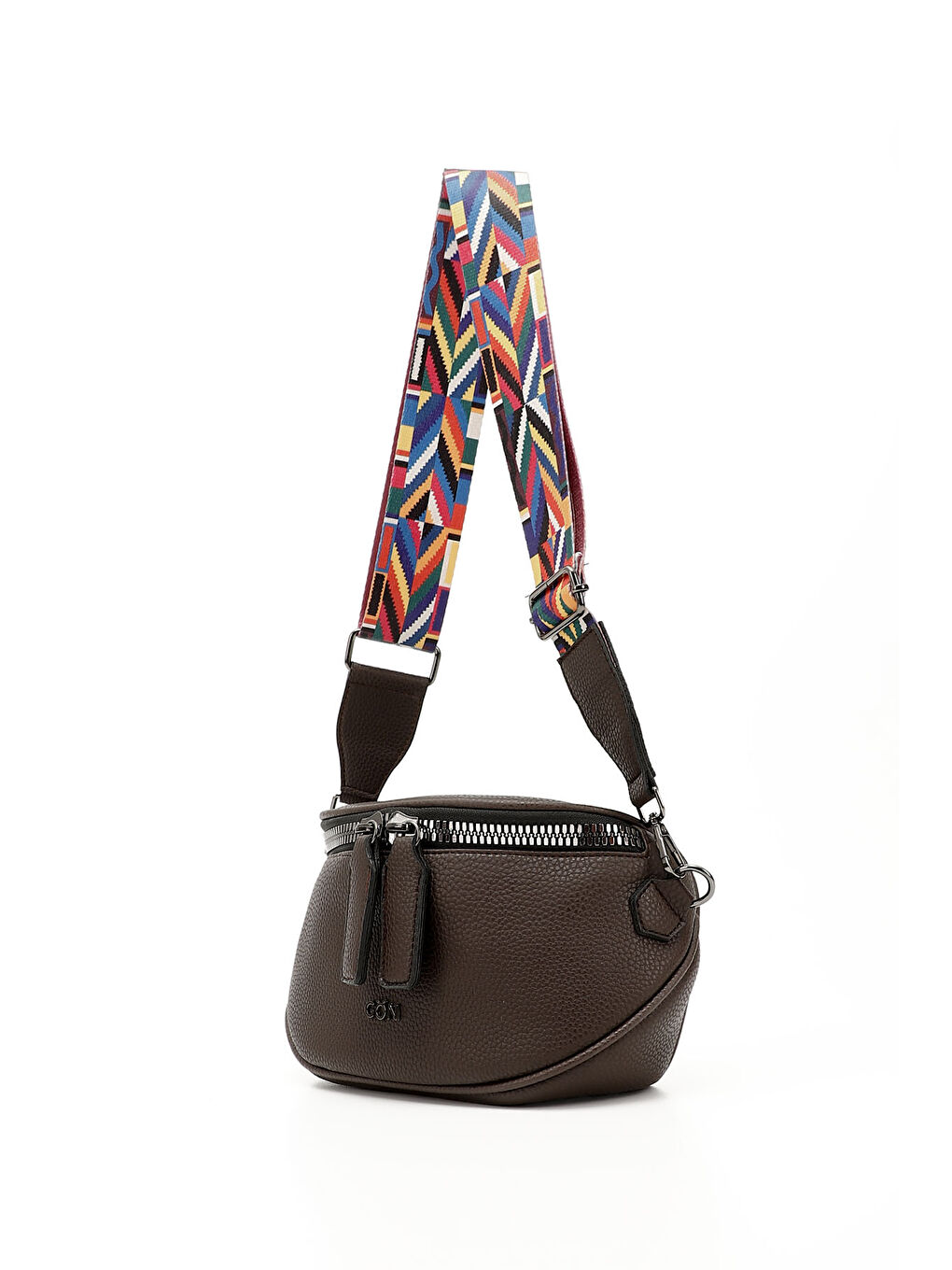 Kahverengi Kadın ÇİKOLATA KAHVE Uzun Askılı Omuz Çantası-1