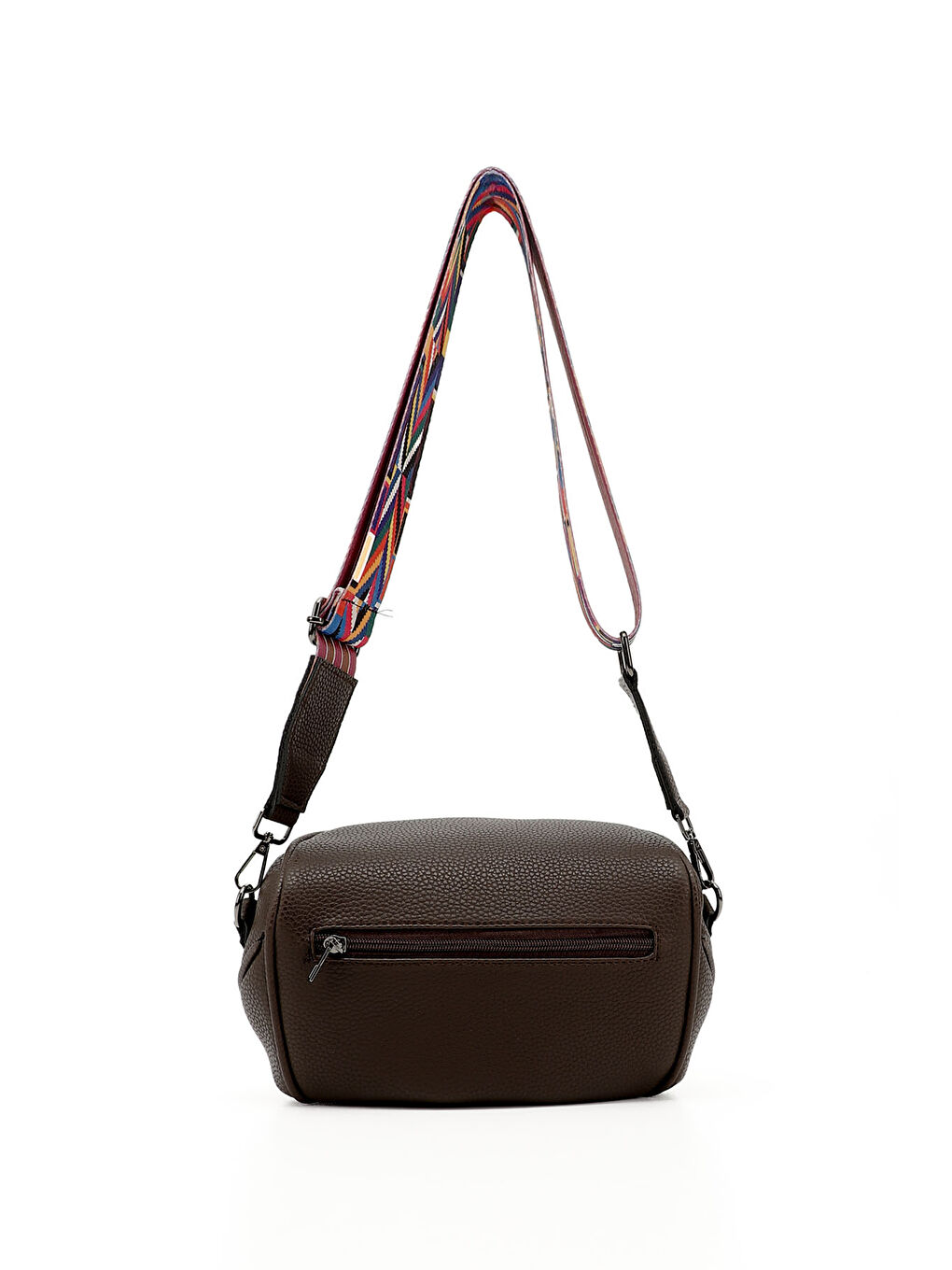 Kahverengi Kadın ÇİKOLATA KAHVE Uzun Askılı Omuz Çantası-3