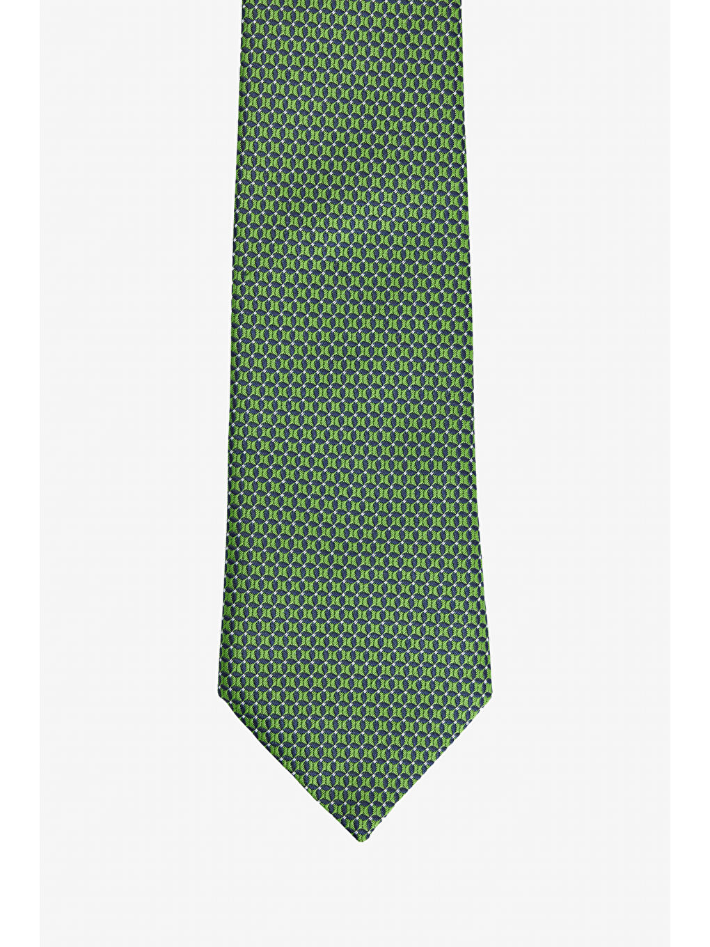 Erkek Yeşil Desenli Kravat-1