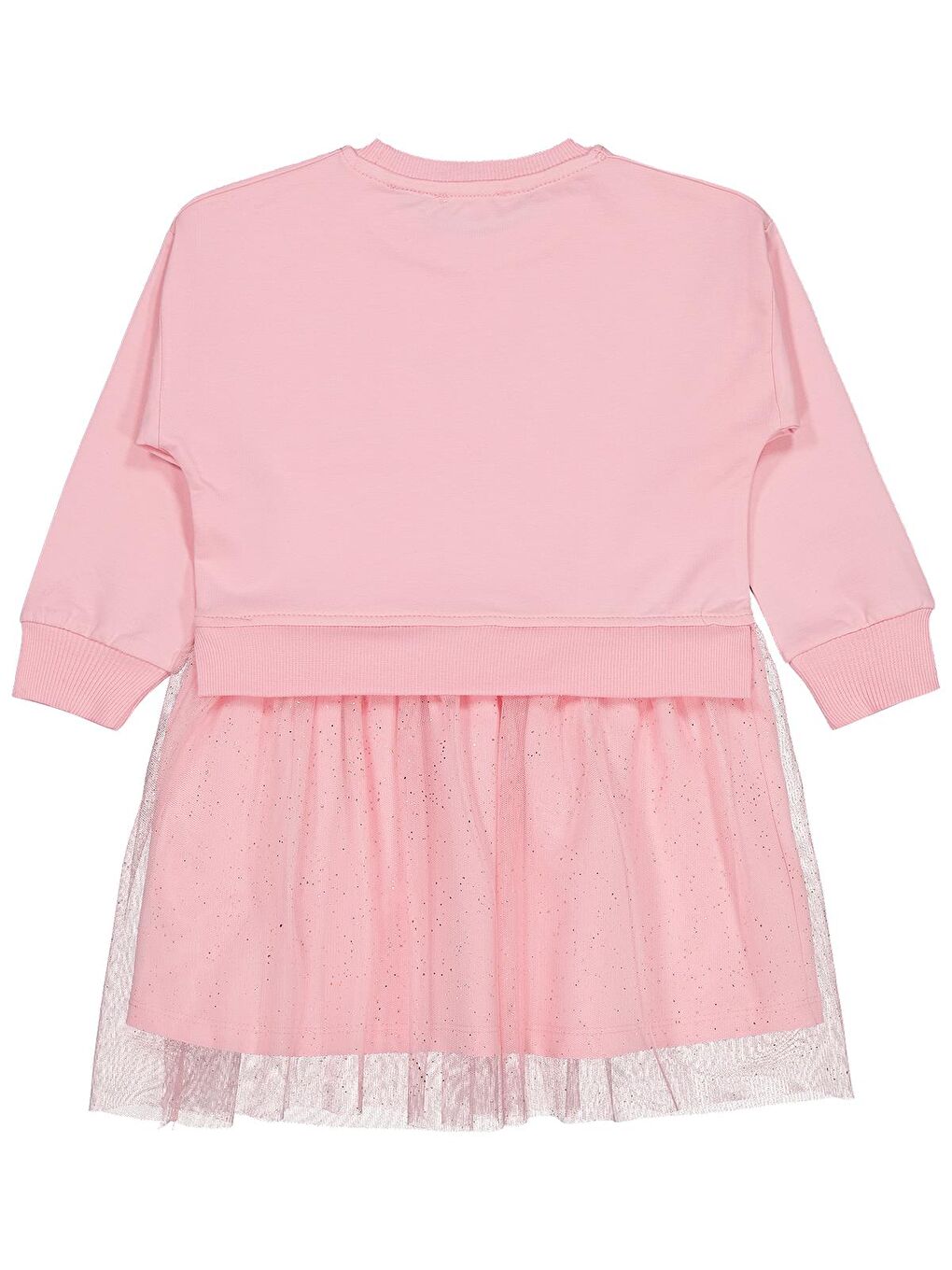 Girls Baskılı 2-5 Yaş Elbise - Pembe 5-6 Yaş-1