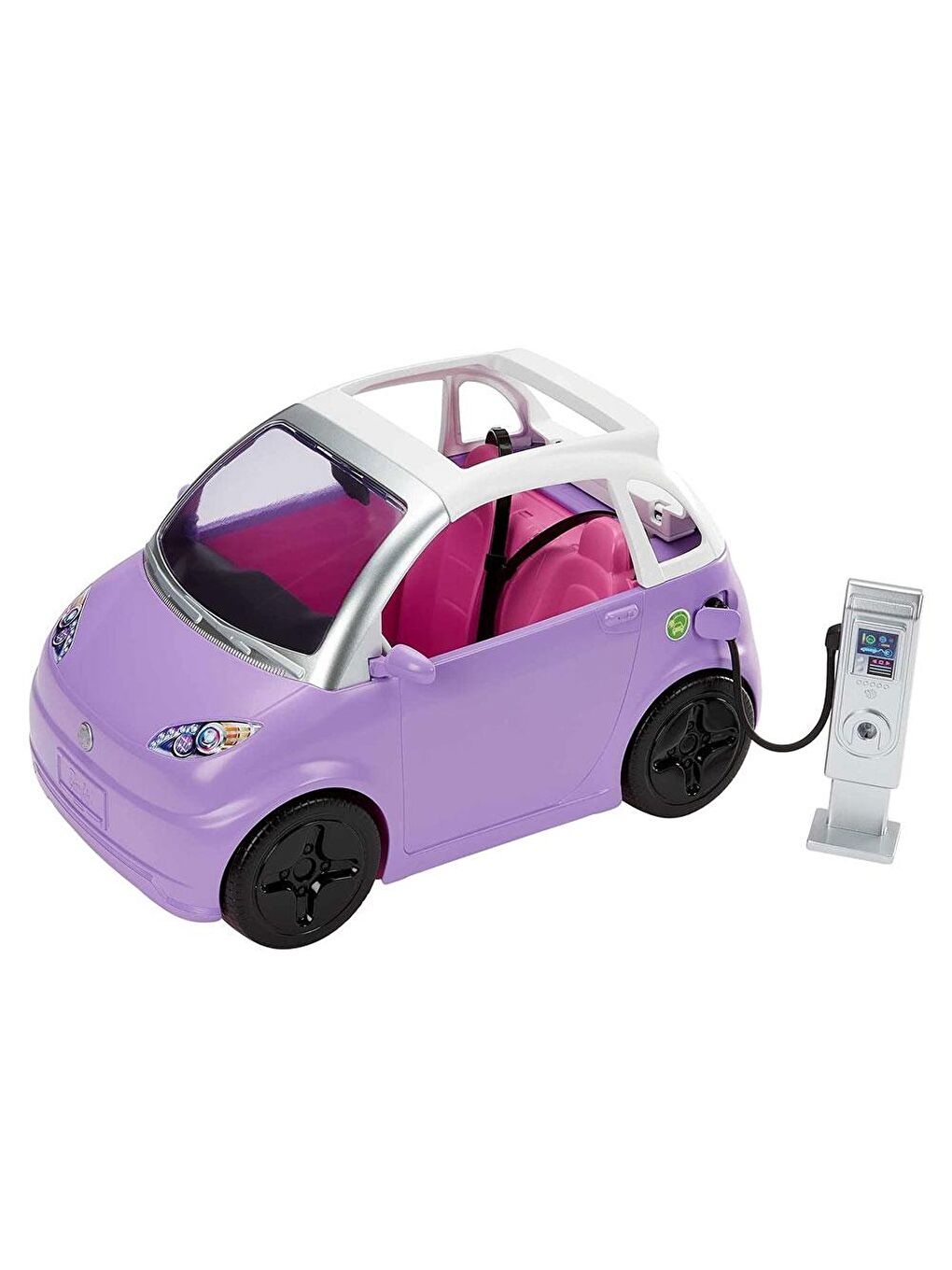 BARBIE Renksiz Elektrikli Arabası HJV36