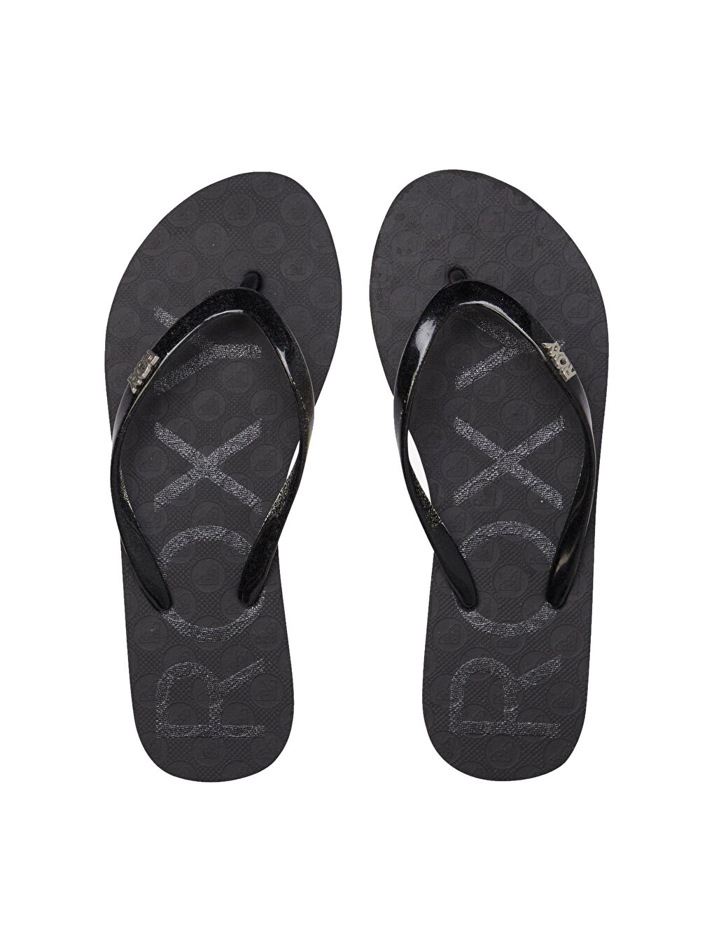 Pembe Viva Sparkle Kadın Siyah Parmak Arası Terlik-2