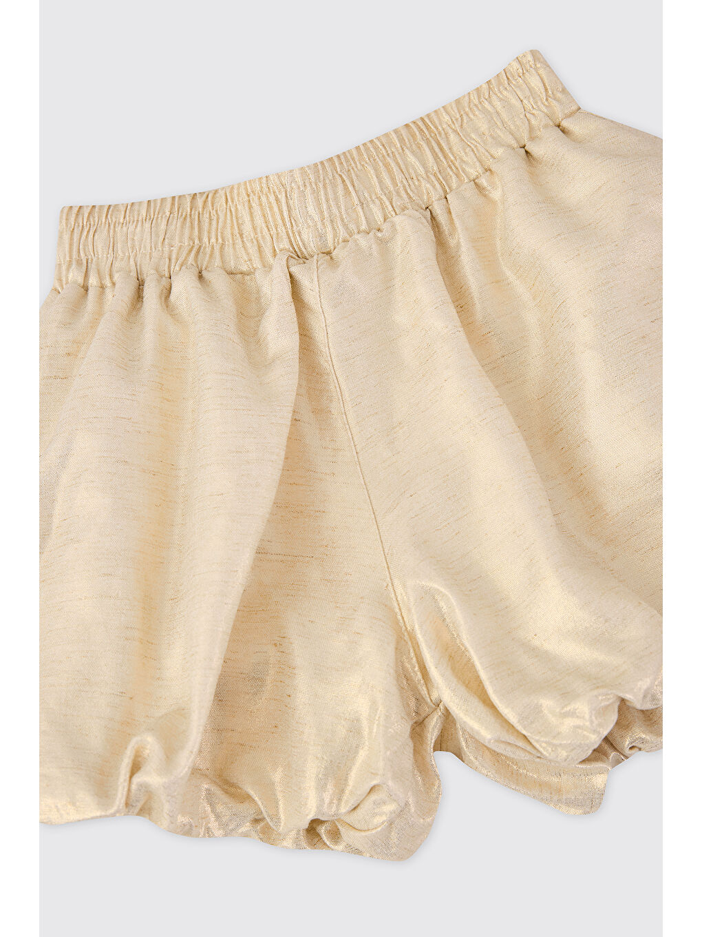 Sarı Kız Bebek Gold Şort-2