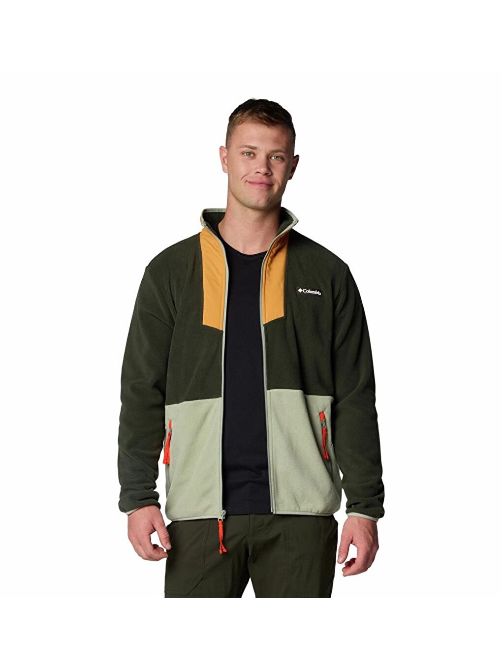 Columbia Yeşil Men's Sequoia Grove™ Full Zip Fleece Erkek Tam Fermuarlı Polar AM0596