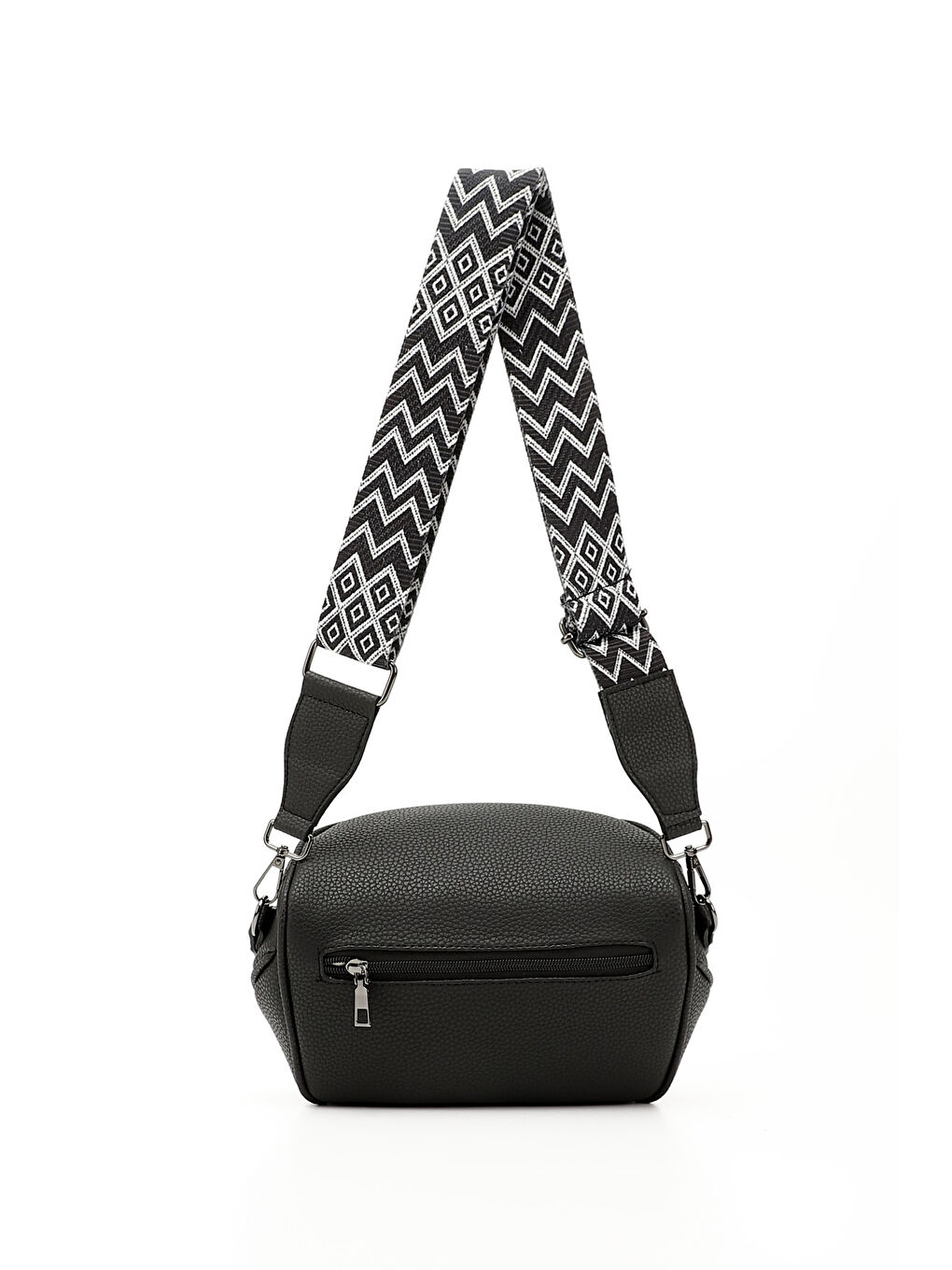 Mor Kadın ZÜMRÜT-SİYAH Uzun Askılı Omuz Çantası-3