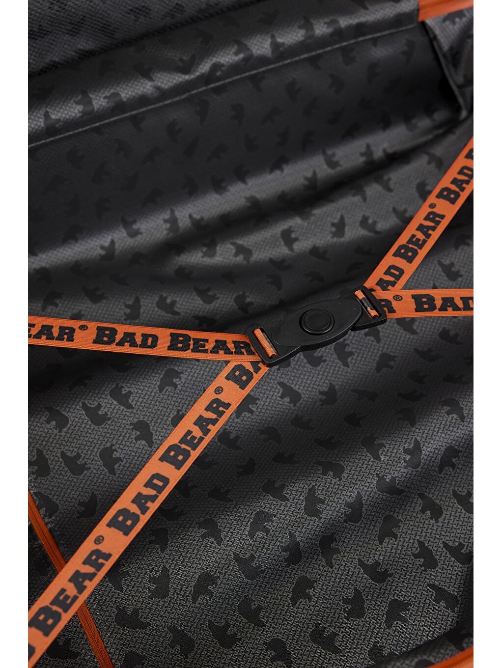 Bad Bear Logo Gri Büyük Boy Tekerlekli ABS Valiz 95 Lt. - 5