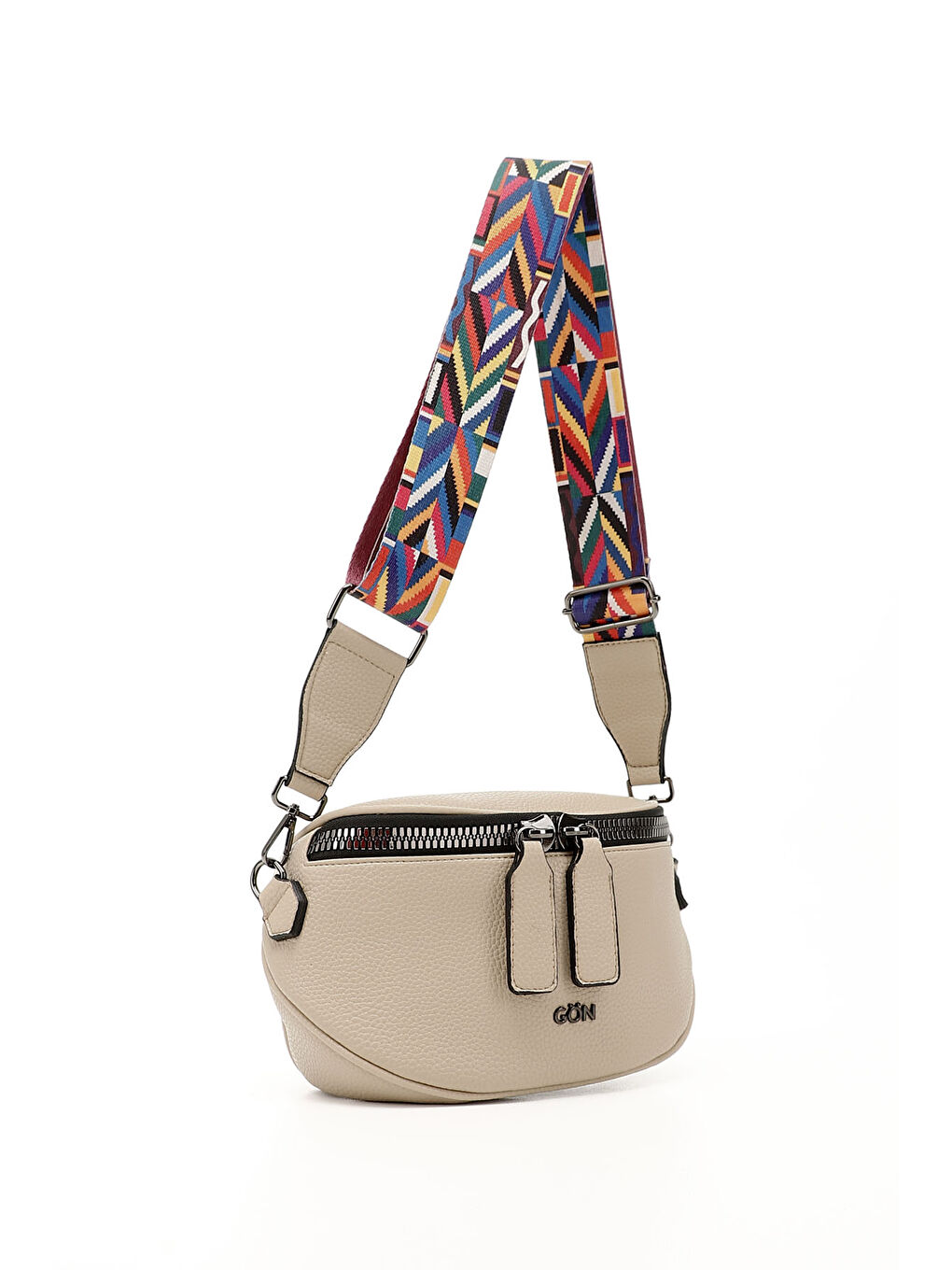 Bej Kadın BEJ-CAMEL Uzun Askılı Omuz Çantası-2