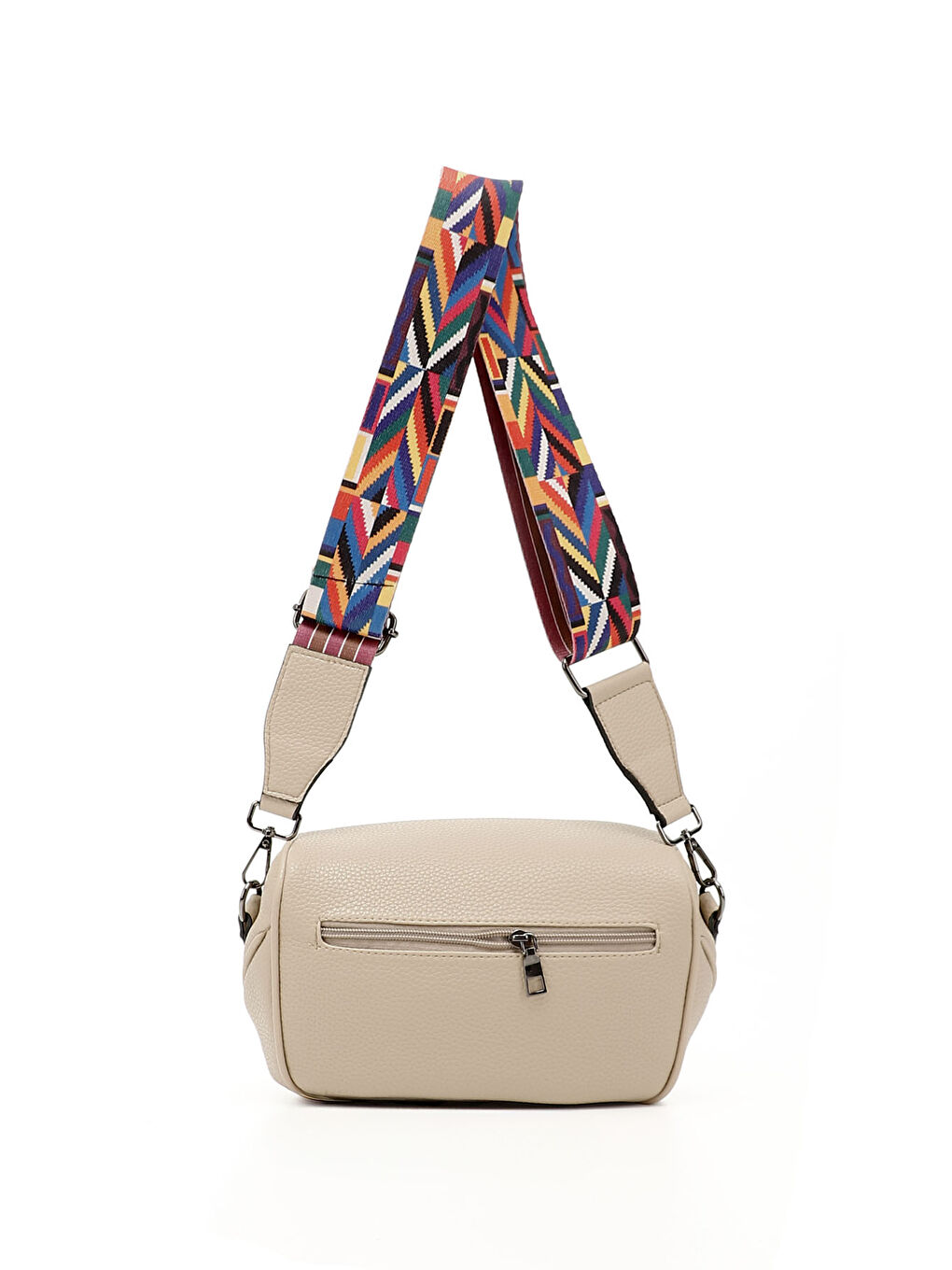 Bej Kadın BEJ-CAMEL Uzun Askılı Omuz Çantası-3