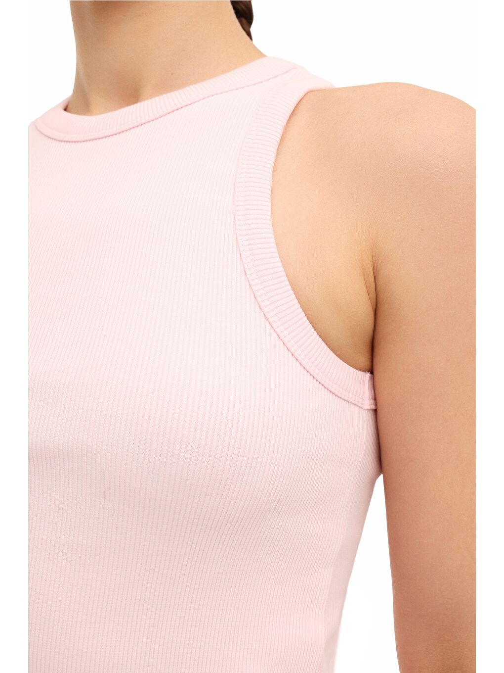 WB RIBPAM 10MDK208 5FX Pembe Kadın Atlet-3