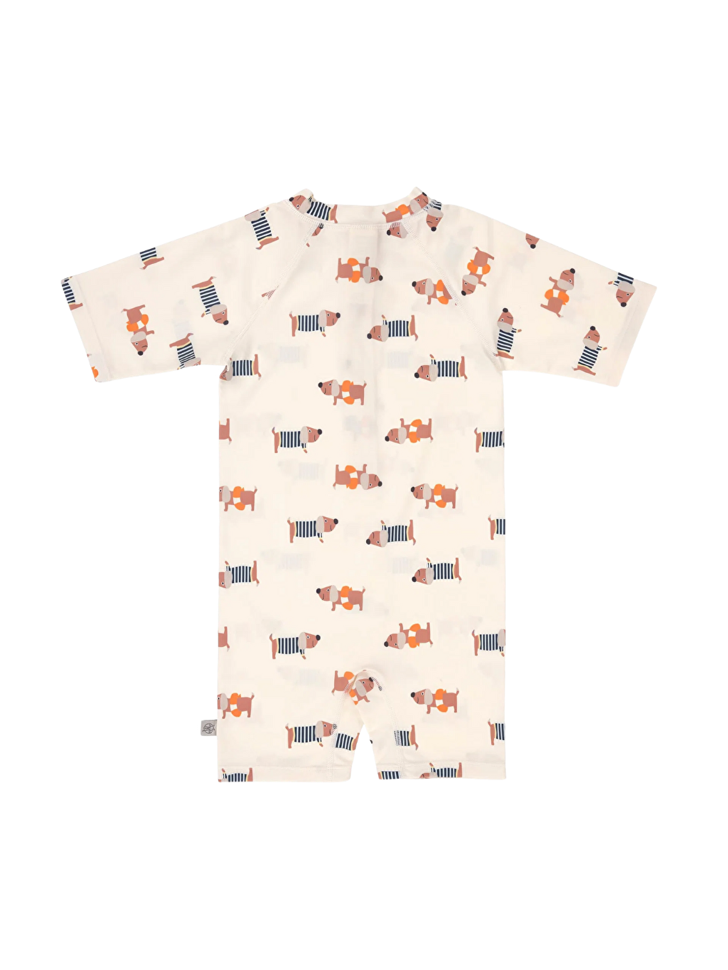 Karışık UV Korumalı Mayo Beach Dog Orange Dark Sea-1