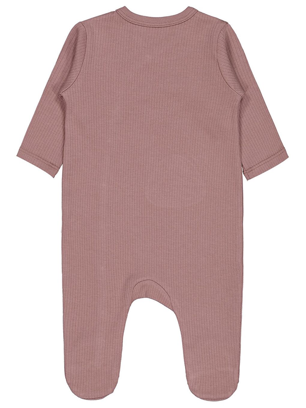 Kahverengi Baby Dinozor Nakışlı 1-9 Ay Tulum - Kahve 9-12 Ay-1