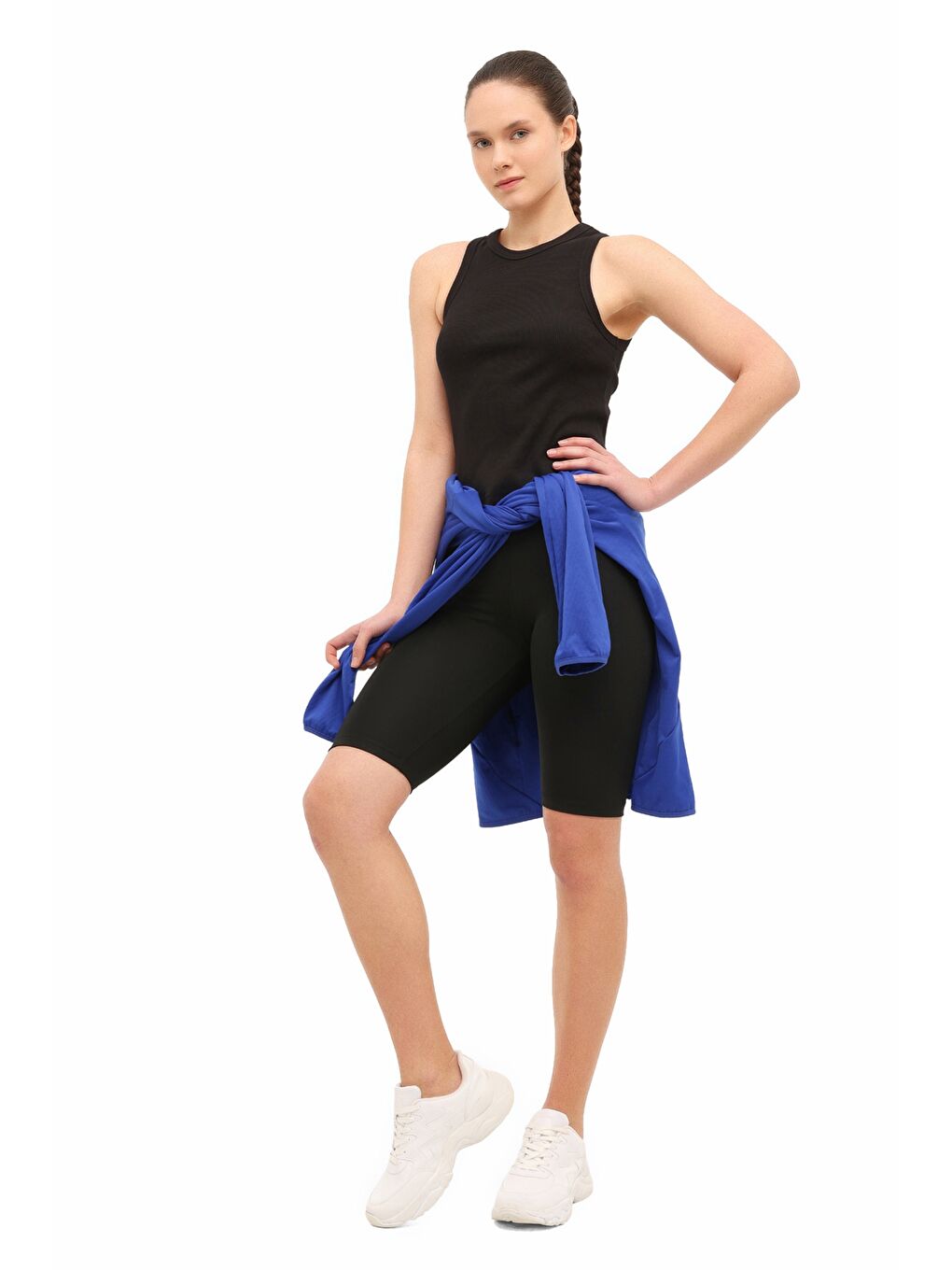 WB RIBPAM 10MDK208 5FX Siyah Kadın Atlet-2