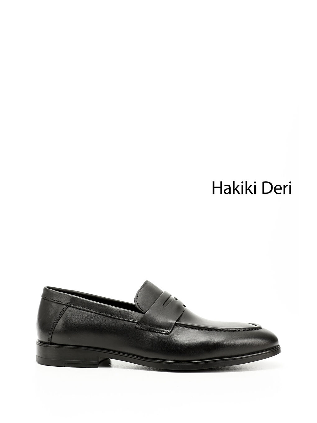 GÖNDERİ(R) Mor Erkek ZÜMRÜT-SİYAH Hakiki Deri Loafer Ayakkabı