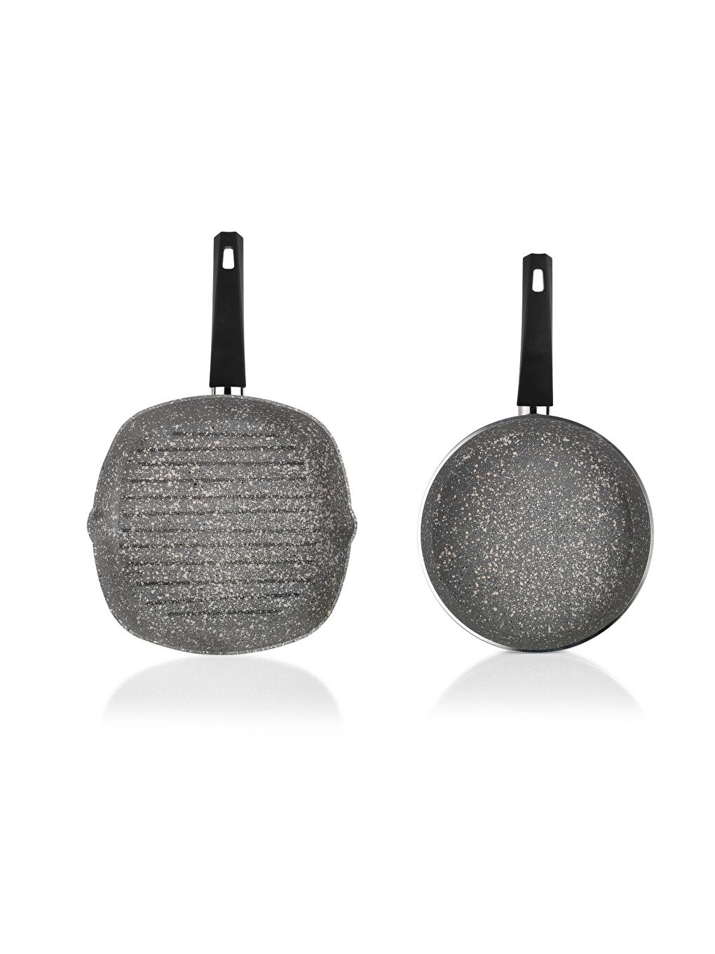 Eternal Grill Tava 28Cm+Tava 26Cm-Gri-1