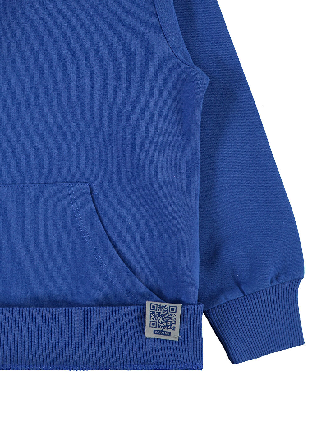 Boys Erkek Çocuk Kapüşonlu Sweatshırt 2-5 Yaş Saks Mavisi-2