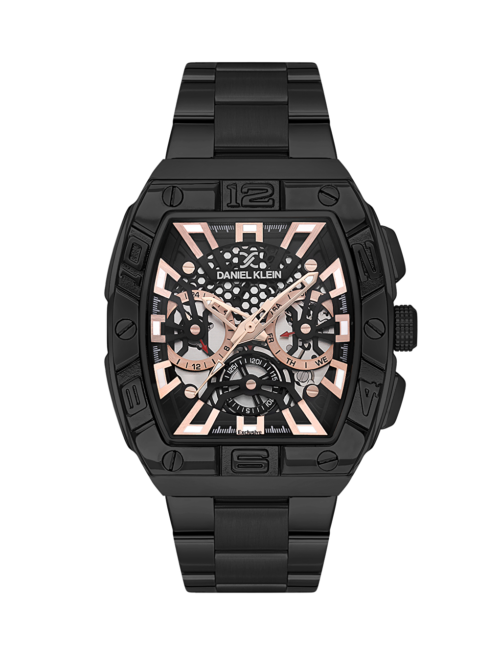 Siyah DK.1.13756-5 Exclusive Erkek Kol Saati