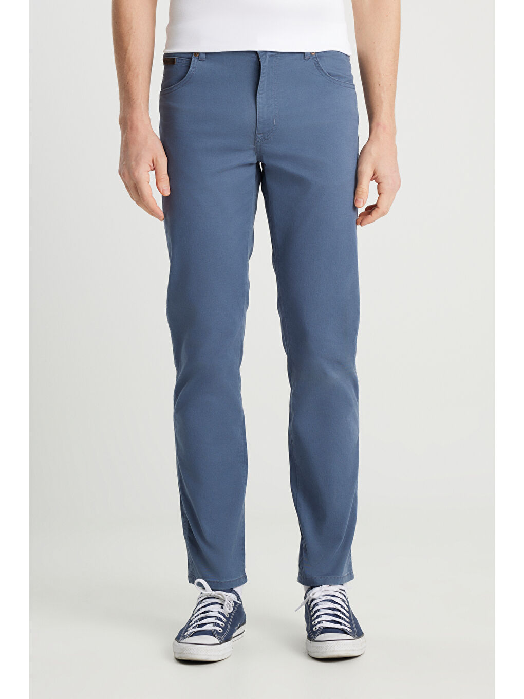 Yeşil Texas Straight Fit Esnek Mavi Pantolon-2