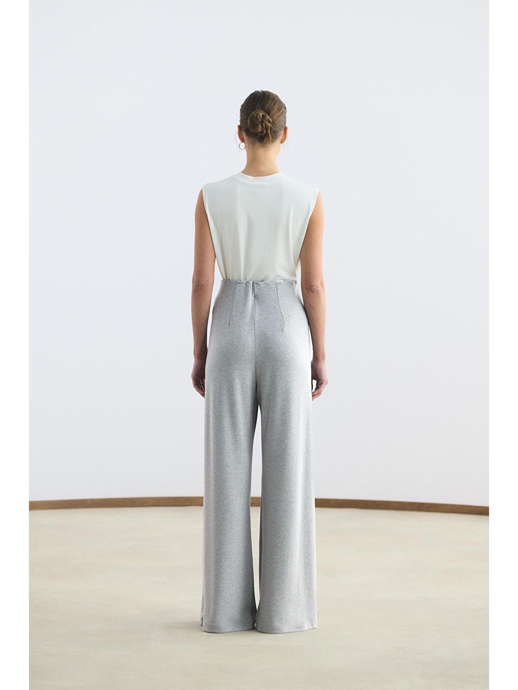 Modal Cupra Pantolon Gri Melanj-3