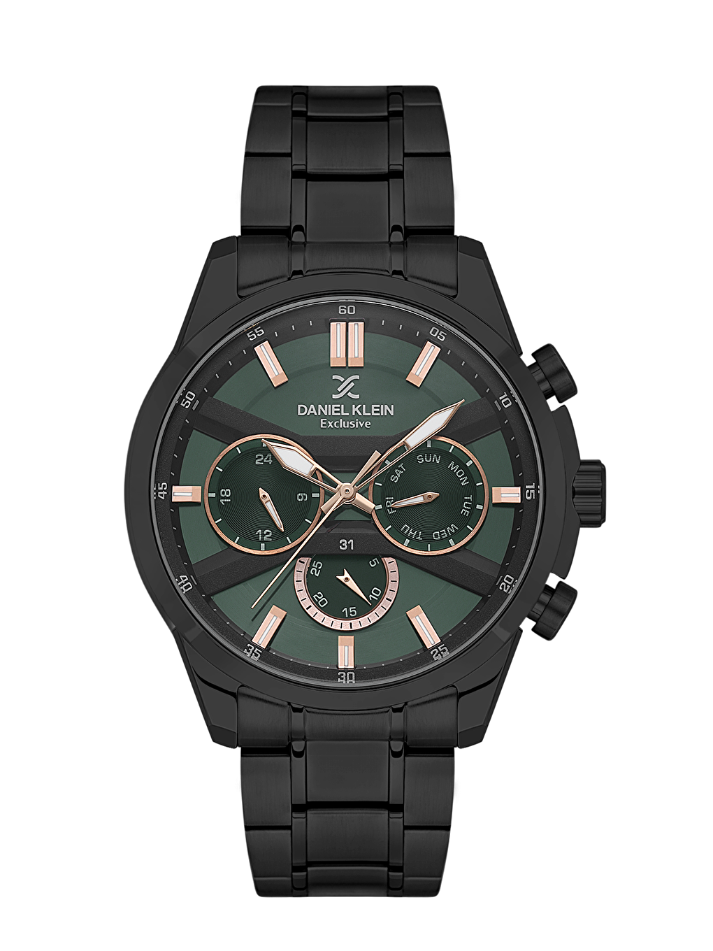 Siyah DK.1.13793-3 Exclusive Erkek Kol Saati