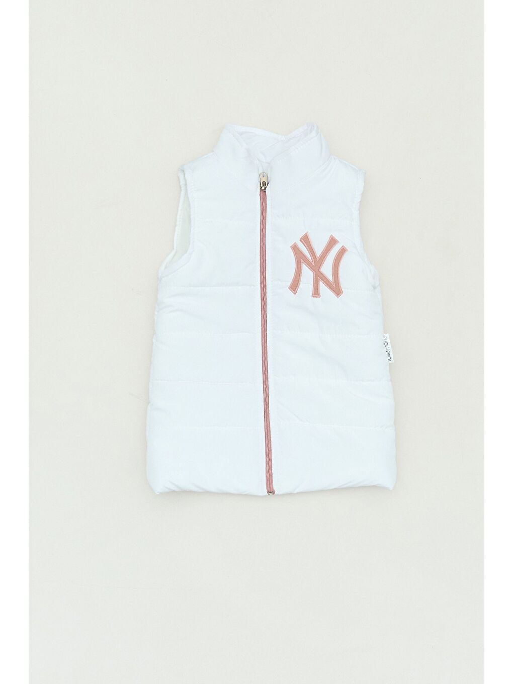 Bej Ny Nakışlı Yelekli 3 Lü Jogger Erkek Çocuk Takım-2